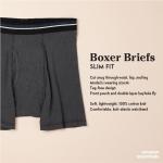 Men's Cotton Boxer Briefs - Pack of 5