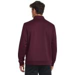 Under Armour Men's Fleece 1/4 Zip Jacket, Dark Maroon