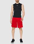 Under Armour Men's Red Tech Mesh Shorts, Medium