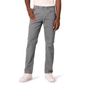 Men's Stretch Twill 5-Pocket Pants, Dark Grey