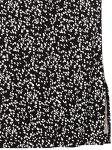Amazon Essentials Women's Midi Skirt in Black White Animal