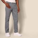 Men's Stretch Twill 5-Pocket Pants, Dark Grey