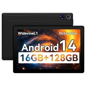 Android Tablet 16GB RAM, 128GB Storage, 11" FHD Touch