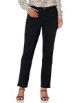 Gloria Vanderbilt Black Rinse Straight Leg Jeans