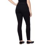 Gloria Vanderbilt Women's Curvy Skinny Jeans, Black