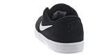 Nike Girls' SB Check Sneakers, Black/White 5.5