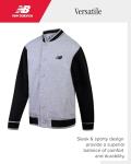 New Balance Boys Lightweight Cotton Fleece Bomber Jacket