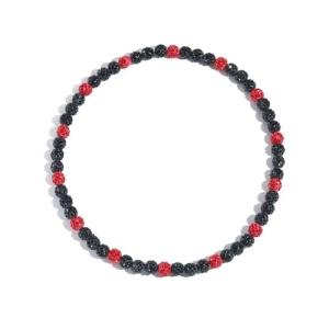 Rhinestone Baseball Necklace for Men and Women