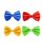 4 Pack Unisex Suspenders and Bow Tie Set