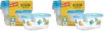 Glad Food Storage Containers, 4 Count Pack