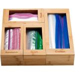 Bartnelli Premium Bamboo Bag Organizer Set, 4 Pieces
