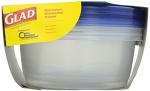 Glad Ware Big Bowl Containers, 48 oz, 3 Pack