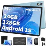 10-Inch Android Tablet with Keyboard and Accessories