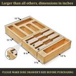 Bamboo 9-in-1 Kitchen Wrap and Bag Organizer