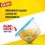 Glad Food Storage Containers, 4 Count Pack