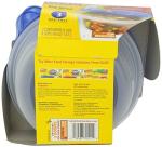 Glad Ware Big Bowl Containers, 48 oz, 3 Pack