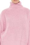 Blush Turtleneck Knit Sweater by Forever 21