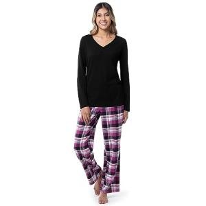 Fruit of the Loom Women's Waffle Sleep Set
