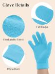 Cooraby 12 Pairs Kids' Stretchy Winter Magic Gloves