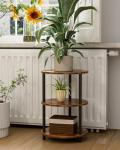 XBurmo 3-Tier Round Accent Side Table