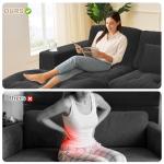 Modern L-Shaped 105 Inch Modular Couch with Cup Holders