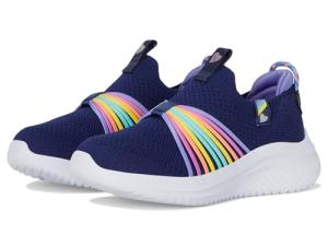 SKECHERS Kids Rainbow Speed Sneakers, Navy/Multi