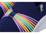 SKECHERS Kids Rainbow Speed Sneakers, Navy/Multi
