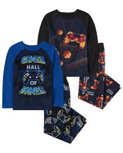 Children's Place Long Sleeve Pajama Set, 2-Pack