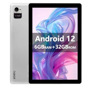 ATMPC 10-Inch Android Tablet with Dual Camera
