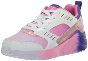 Skechers Girls' Uno Lite Ombre Sneakers, Purple