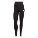 adidas Women's Black Three Stripes Leggings, Small