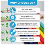 Montessori 3-in-1 Magnetic Fishing Toy for Toddlers