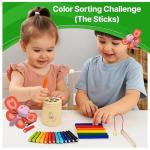 Montessori 3-in-1 Magnetic Fishing Toy for Toddlers