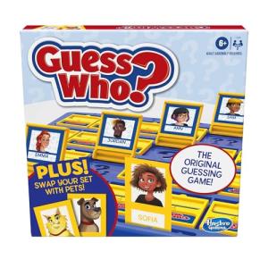 Guess Who? Board Game with People and Pets