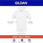 Gildan Men's 5-Pack Crew T-Shirts, X-Large