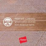 Hanes Boys Eco Smart Black Pullover Hoodie, Large