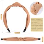 6PCS Stylish Top Knotted Headbands for Women