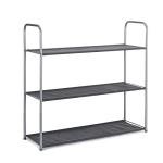 Amazon Basics Grey Closet Storage Organizer with Bins