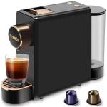 Rinkos Black Espresso Machine for Nespresso Pods