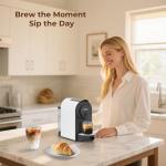 CHULUX Mini Espresso Pod Machine, 20 Bar Coffee Maker