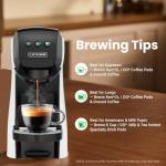 Warriors1 Versatile Coffee Maker for K Cups & Pods
