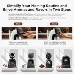 Warriors1 Versatile Coffee Maker for K Cups & Pods