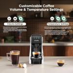 Warriors1 Versatile Coffee Maker for K Cups & Pods