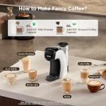 Warriors1 Versatile Coffee Maker for K Cups & Pods