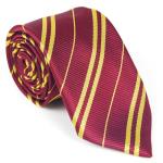 Red and Gold Cosplay Tie for Halloween Fun