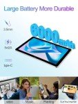 ATMPC 10-Inch Android Tablet with Dual Camera