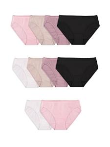 Fruit of the Loom Women's Cotton Bikini Panty Set
