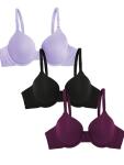 Fruit of the Loom Women's T-Shirt Bra 3-Pack