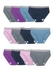 Fruit of the Loom Women's Bikini Panties, 12 Pack