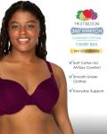 Fruit of the Loom Women's T-Shirt Bra 3-Pack